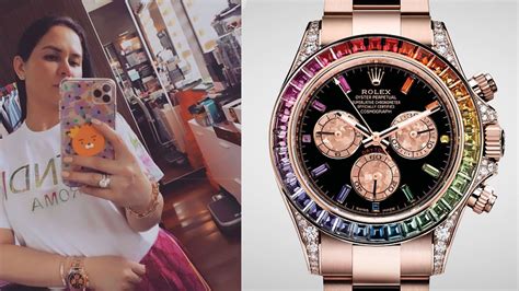 jinkee pacquiao rolex watch price|jinkee pacquiao rainbow daytona.